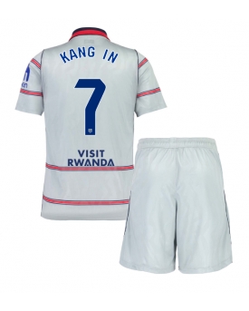 Billige Fotballdrakt Atletico Madrid Lee Kang-in #7 Replika Tredjedraktsett Barn 2026-27 Kortermet (med bukser)